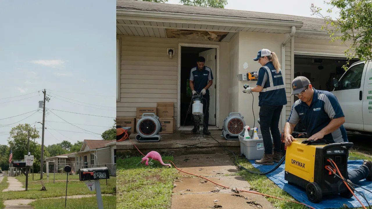 Storm Damage Water Removal in Tennyson, TX near me